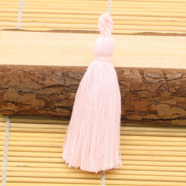 

10pcs pure cotton colorful mini tassels diy pendant jewelry curtain garments decorative accessories key chain handbag pendants h jlljfs