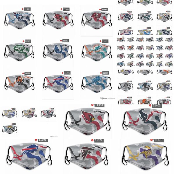 

women 2020 designer men and fashion breathable football team face mask personalized maskscntbq2