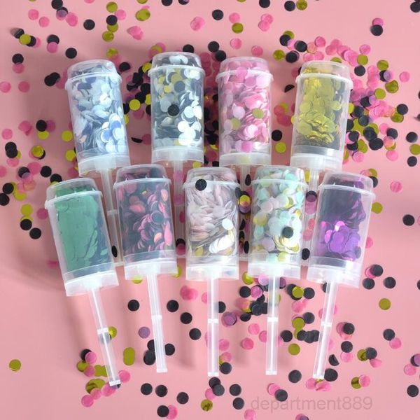 

pushing confetti wedding party push tube sharking paper decoration diy push-pop supplies owf894