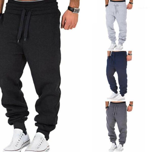 

2020 new man loose sweatpants drawstring exercise gym exercise casual trousers sping outdoor jogging pants autumn summer1, Black