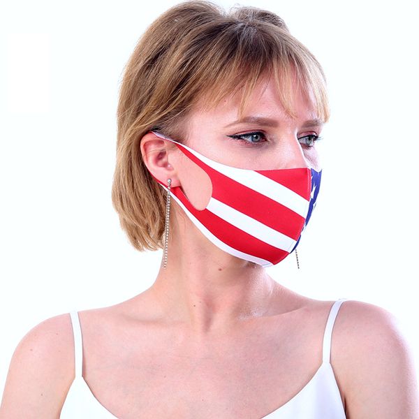 

cloth reusable in masks stock washable usa flag face mask individual package designer masks adlut masks dhl fr