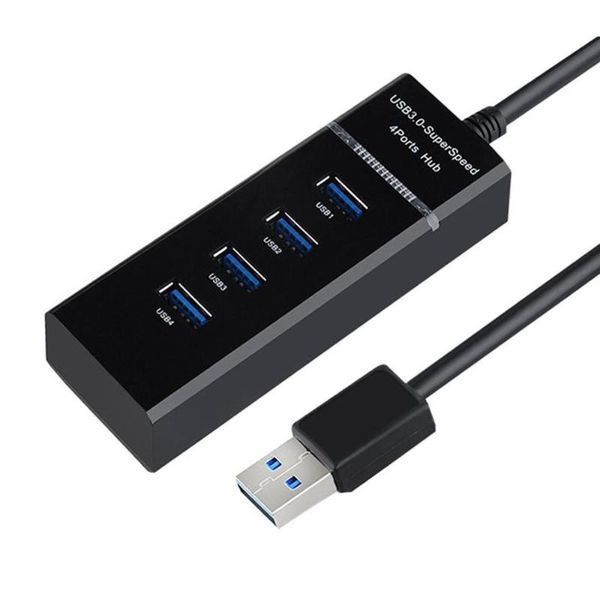 

hubs 4-port usb3.0 hub high speed usb for multi-device computer laptop