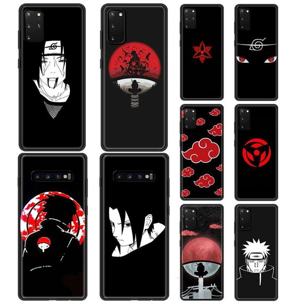 

samsung galaxy s20 fe s10 plus s20 super 5g s8 s9 plus s10e s7 soft edge tpu mobile phone case animation naruto uchiha