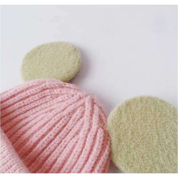 

звезда осень и зима дети шерстяные шапочки милые шапочки твердые держать теплую шляпу мода звезда осень bbyzvi, Yellow