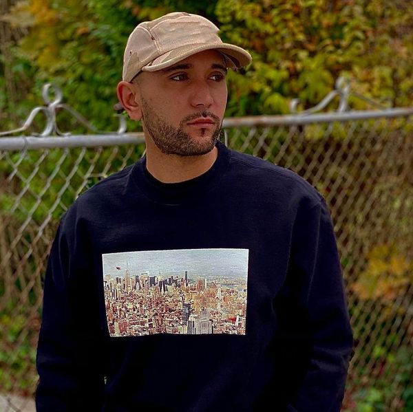 

20fw aerial crewneck hoodie with letters high street men women fashion jumpers sweatshirts long sleeve sweater winter streetwear s-xl, Black