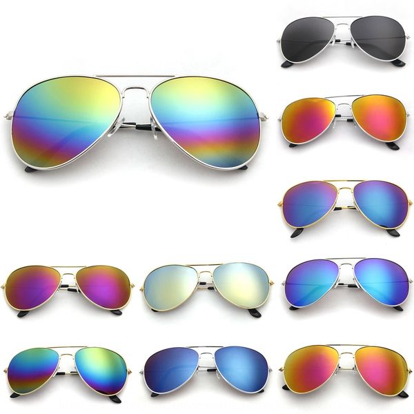 

yiyv zfycol women sunglasses sdr12 rimless mirrored lens fashion oversized glasses unique for women men sun, White;black