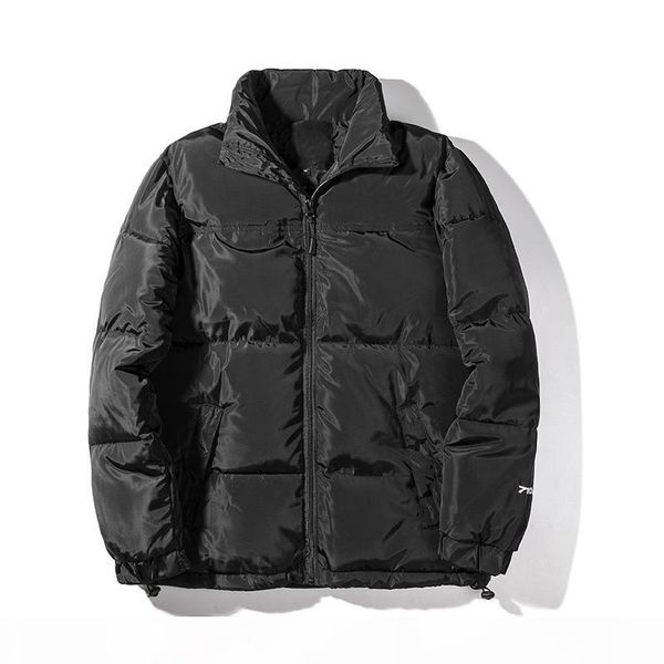 

mens stylist coat leaves printing parka winter jacket men women winter feather overcoat jacket down jacket coat size s, Black
