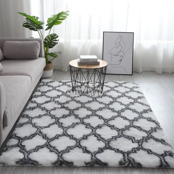

carpets home living room coffee table carpet bay window tatami rug variegated tie-dye gradient rectangular thick crawling mat