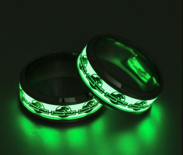 

arrival fashion luminous noctilucent ring mix size new 6 to 13, Silver