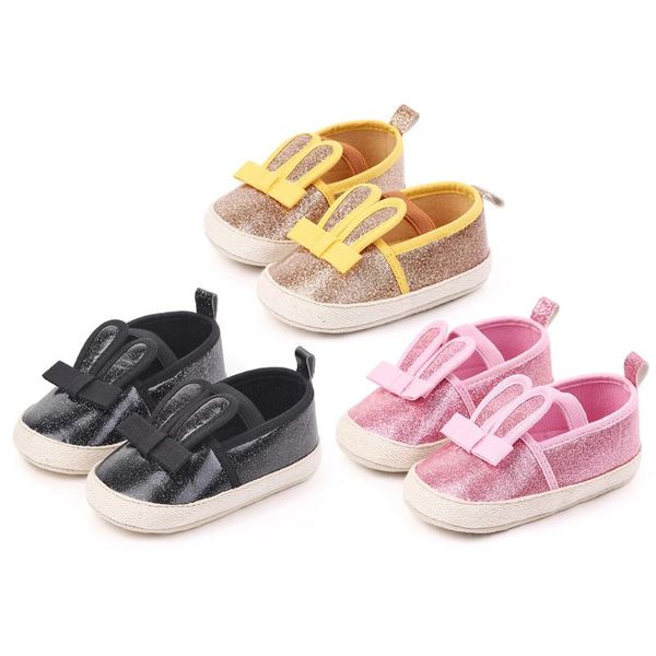 

first walkers born baby shoes spring ears casual soft sneakers toddler girls 0-18m