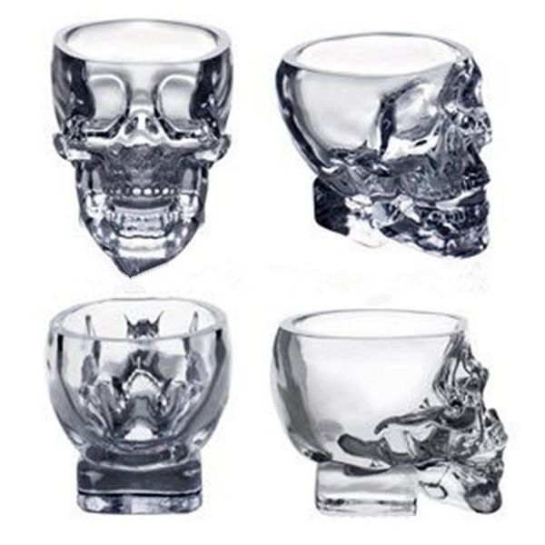 

mini skull wine glasses cup originality beer coffee mug transparent delicate high temperature resistance tumber 3 2jh f2