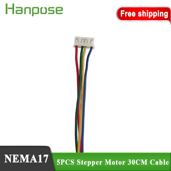 

30cm cable 5pcs certification nema17 stepper motor 42 motor 3d printer cnc laser