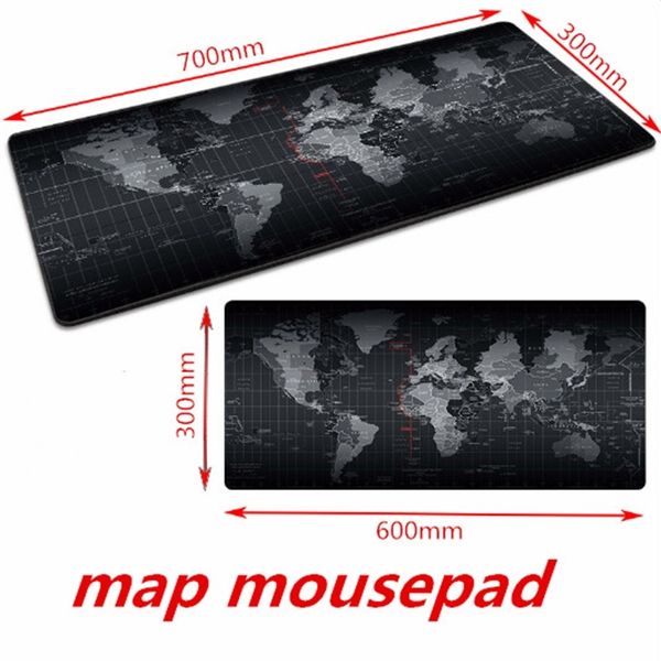 

large gamer big office computer mousepad rubber world map game keyboard home study desk mat gaming mouse pad