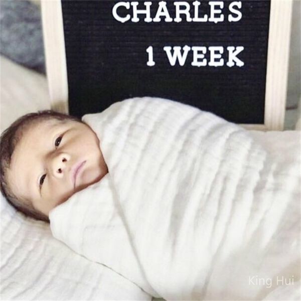 

blankets newborn winter blanket manta bebe muselina muslin squares baby bath swaddle wrapples y201009