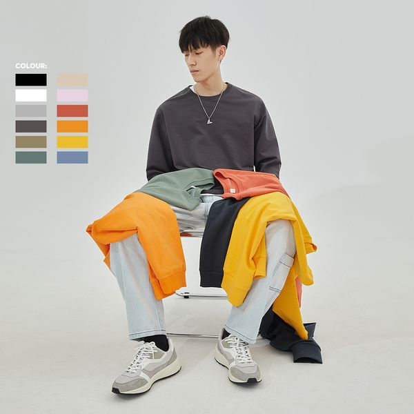 

wear classic men's long sleeve shirt with 2020, Black