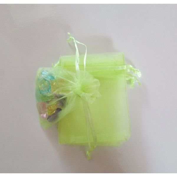

1000pcs light green gift bags for jewelry bags and packaging organza bag drawstring bag wedding woman storage display pouches f bbyxio