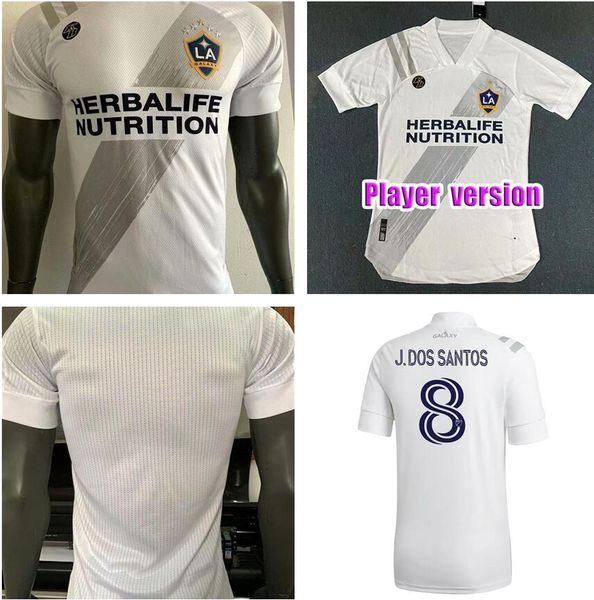 

player version 20 21 ibrahimovic la galaxy jersey soccer los angeles galaxy giovani cole alessandrini corona football kit shirts, Black;yellow