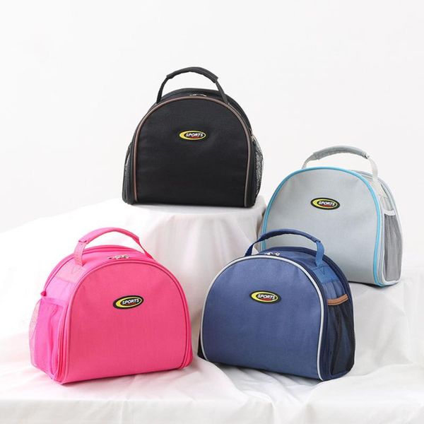 

thickened large capacity waterproof oxford insulation lunch bag outdoor picnic insulated storage box storage