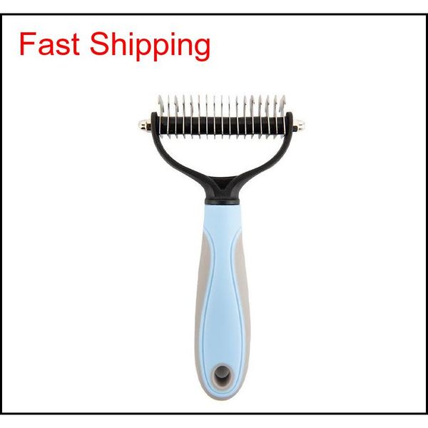 

pet stainless steel grooming tools double-sided knotted rake comb pet comb dog knotted comb knotting hair qylglz bwkf
