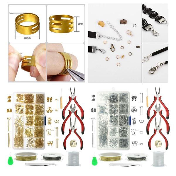 

jewelry making tools set repair kit findings supplies pliers beading wire tools jewelry making casual styles wmtqhg petsyard