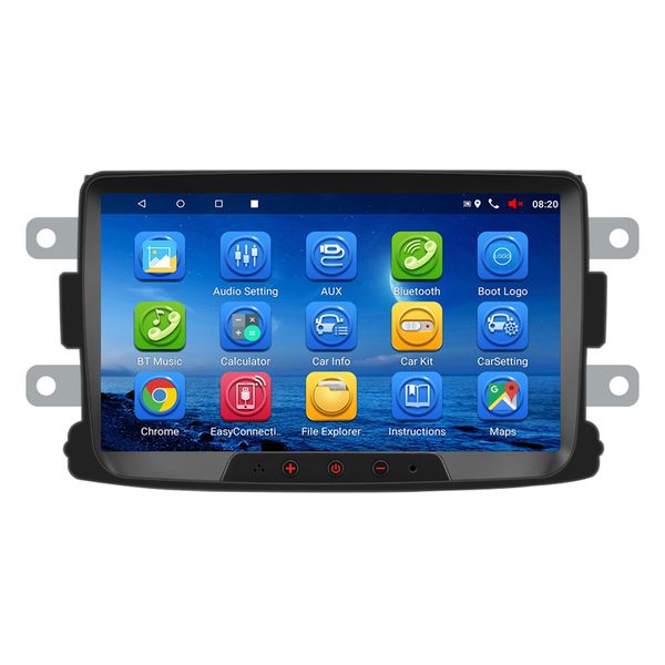 

car dvd radio multimedia video player 8 inch android gps stereo receiver for renault duster logan dokker