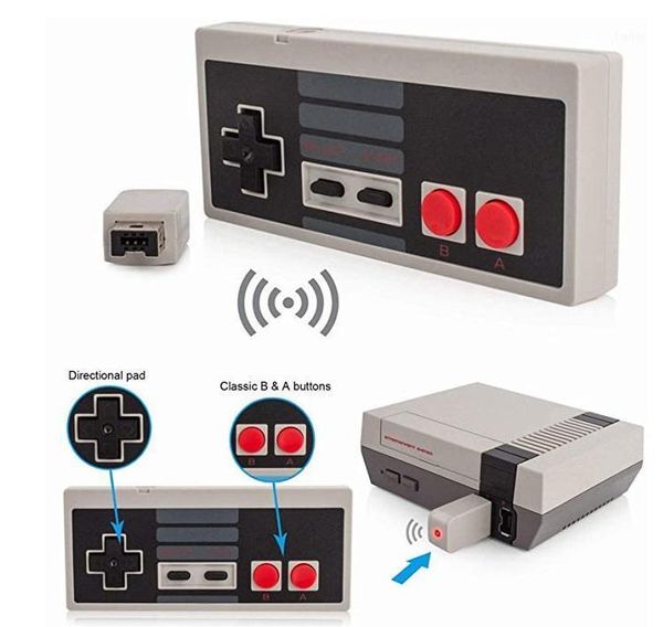 

game controllers & joysticks wireless play gaming controller for classic edition mini nes and pc with wrireless receiver gamepad usb receive