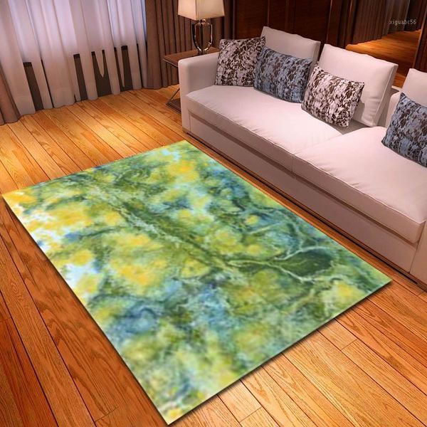 

modern decorative living room carpet anti-slip memory foam mat children play mat flannel bedroom bedside parlor area rug1