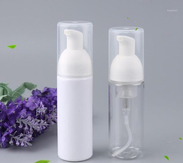 

50ml new foamer mousse bottle pump travel facial cleanser foam refillable bottles sn0291