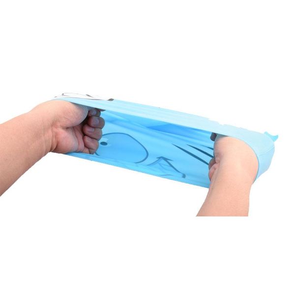 

swimming cap children silicone waterproof protect ear shark swim pool hat kids cartoon boys girls diving hats wmthcs xhlove