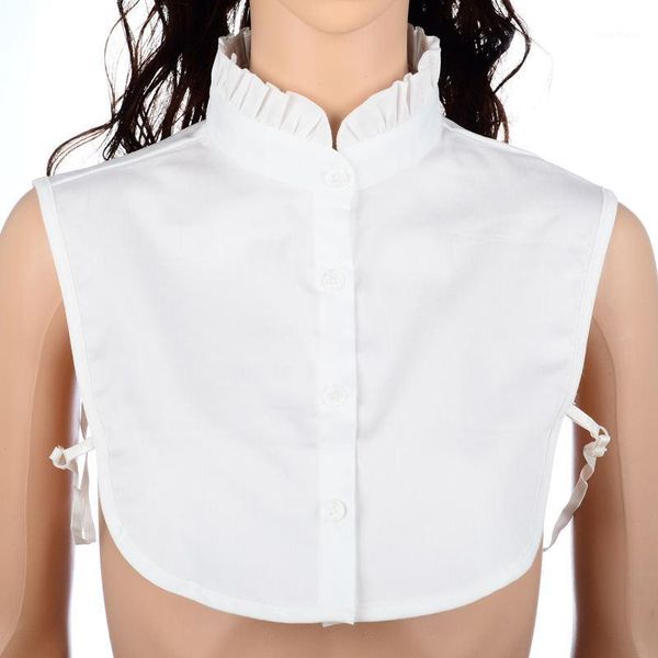 

white shirt blouse fake collar female detachable collar fake women and blouse vintage tie shirt women clothes q11851