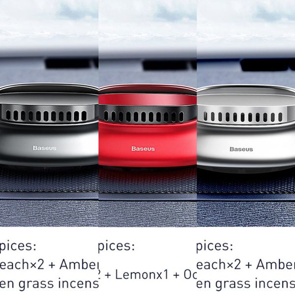 

baseus freshener aromatherapy perfume diffuser for dashboard air outlet solid fragrance car interior accessories