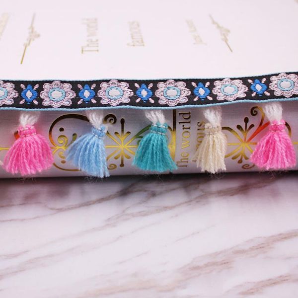 

1yards lot lace tassel ribbon cotton tassels trimming fringes tassel lace for sewing bed clothes curtains diy accessories decor h jlljgs