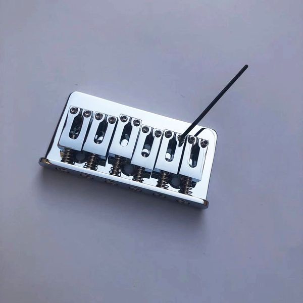 

zinc saddle bridge string spacing 10.8 mm for 6 string electric guitar