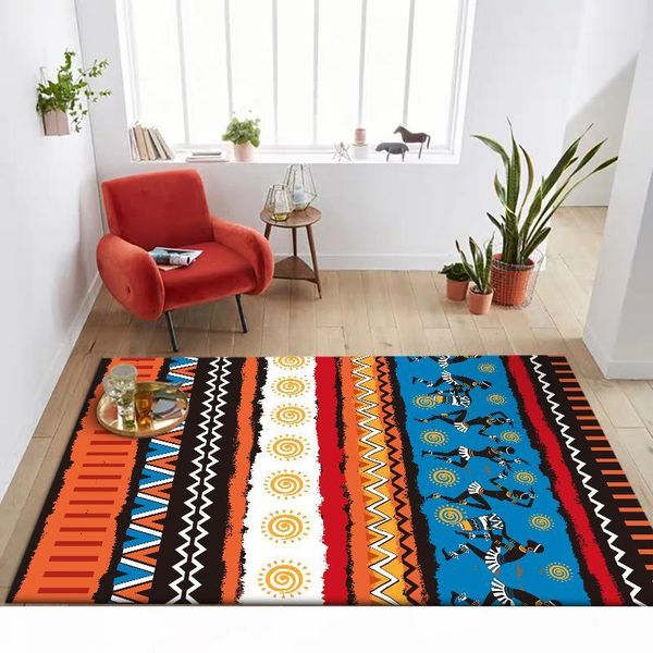 

bohemia color tribe national style carpet living room floor mat bedroom kitchen bedside rug custom made door mat