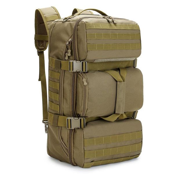 

outdoor bags 55l hiking camping backpack molle multifunction tactical trekking rucksack travel luggage sports