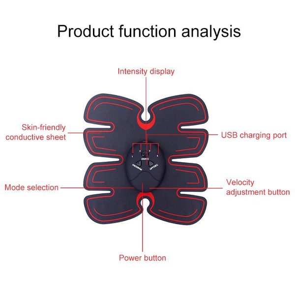 

фитнес оборудование электрические abs эмс брюшной мышцы пресс-стимулятор обучение тела пояс для похудения пояс тренер для дома gym bbyonc