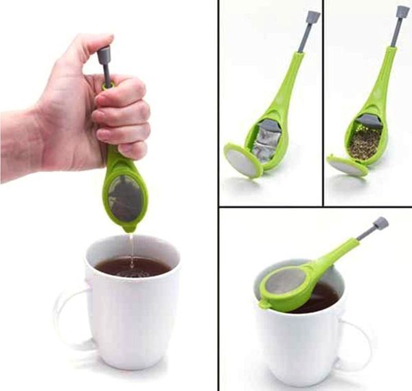 

sile tea infuser coffee tea filter stir sile leaf strainer green for home bar filter heal jllhjb mx_home