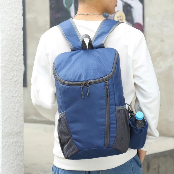 

camping hiking backpacks 20l lightweight folding backpack water repellent bag for women men cycling climbing traveling backpack