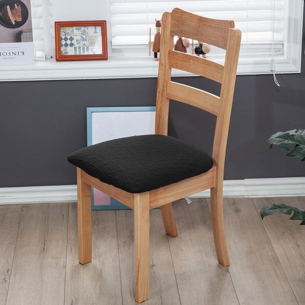 

4pcs non slip washable furniture protector upholstered removable kitchen dining room soft with ties chair seat cover universal