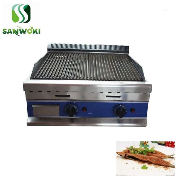 

double head smokless electric lava rock grill barbecue machine stone roaster oven grilling meat machine lamb kebab furnace1