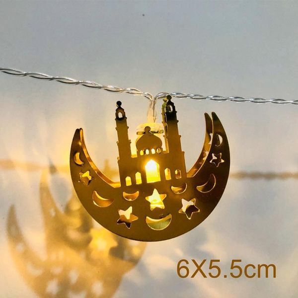 

fengreise многоцветная светлая света eid mubarak ramadan украшение для дома исламская мусульманская партия декор eid al adha светодиодный св