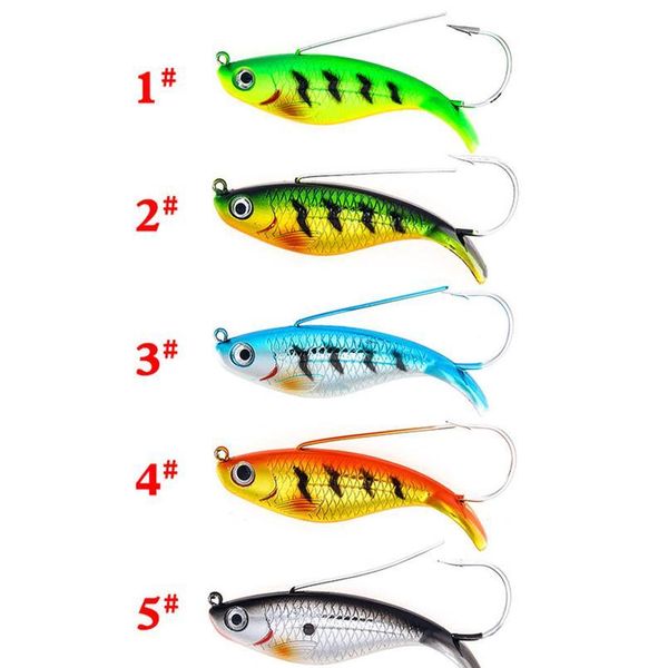 

1pcs 85mm 21.2g anti grass lead fishing wobblers artificial hard bait crabkbait single hooks fish bass pike carp fish qylqag