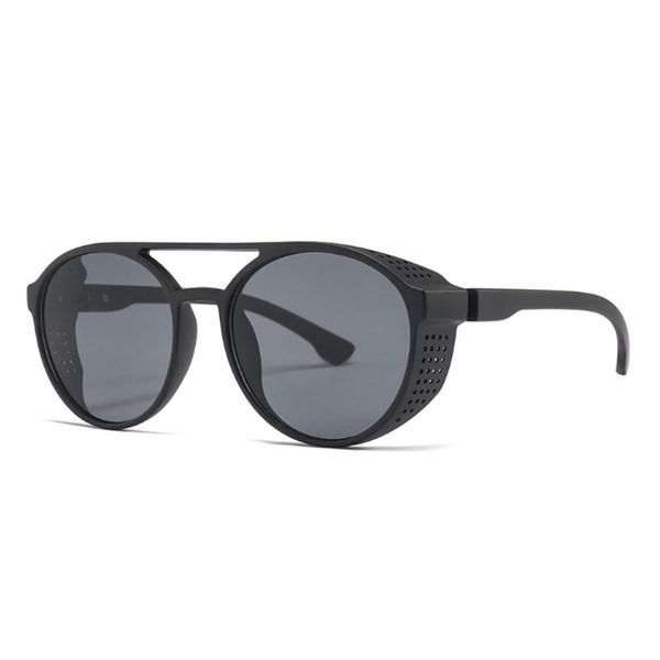 

sunglasses veshion steampunk retro men women fashion shades uv400 vintage glasses, White;black