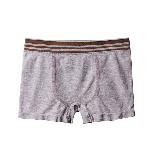 

underpants men's underwear high elastic, comfortable and breathable colored cotton striped boxer pants, Black;white