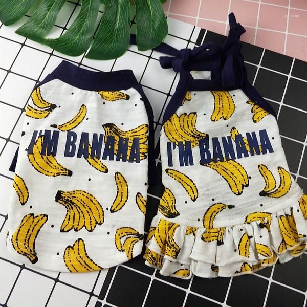 

summer chihuahua cotton cool tshirt pet dog clothes for small dogs pets clothing yorkshire soft dress pug costume puppy apparel1