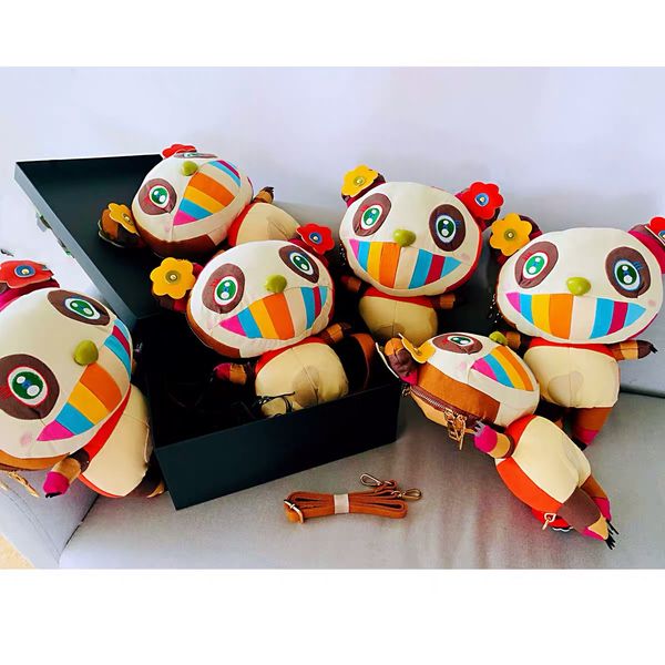 

2murakami takashi kaikaikaikaikiki dolldesigner suitcase colorful, luggages isabel backpacks japan shoulder bags school travel panda