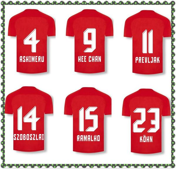 

salzburg soccer jerseys 2020 21 home okugawa camara okafor mwepu szoboszlai koita daka adeyemi football shirt, Black;yellow