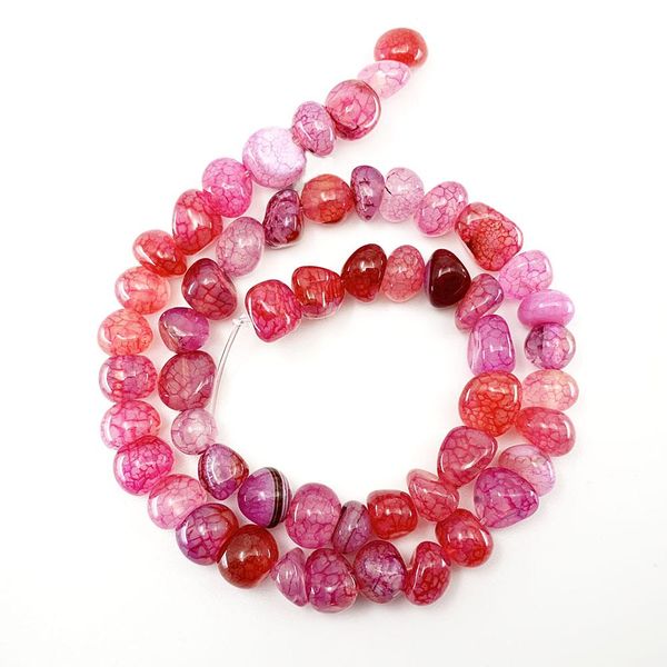 

10 12mm strand 15'' natural stone dragon vein agates bead irregular loose spacer beads for jewelry making findings diy bracelet h