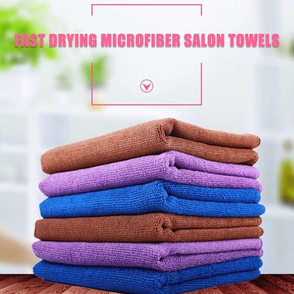 

quick-drying towel dry hair towel microfiber salon towels hair drying towels fast drying soft lint for spa ls1