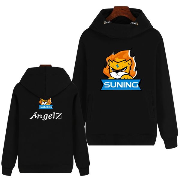 

sn suning team uniform lpl match suit hero lol league game sweater hoodie spring and autumn ins clothes